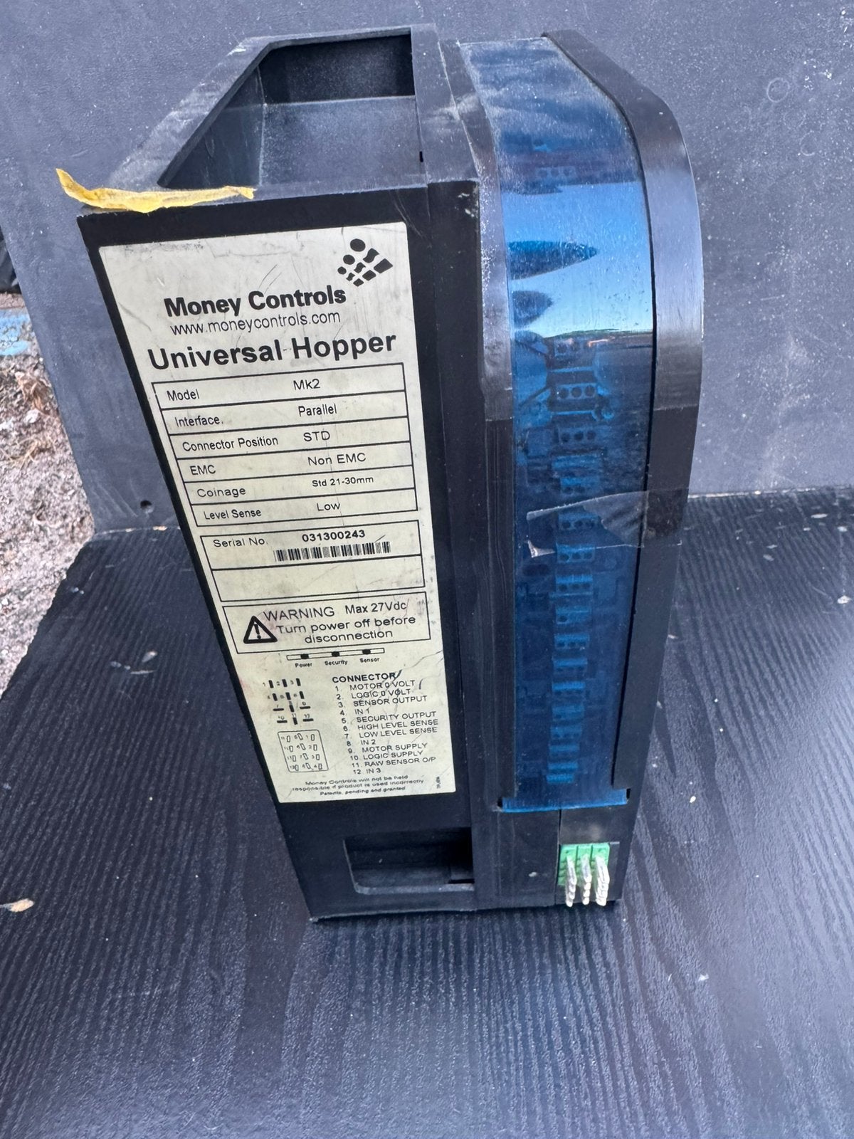Money Controls Universal Hopper Mk2 coin hopper, Ophalen of Verzenden, Zo goed als nieuw