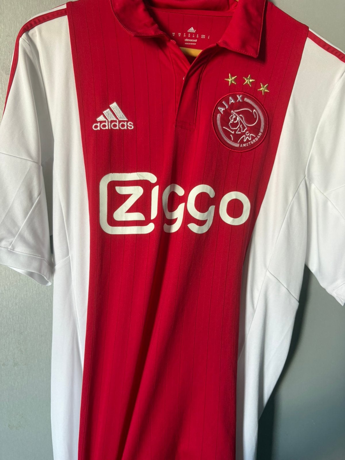 Origineel Ajax thuisshirt Kishna, Verzenden, Zo goed als nieuw, Shirt