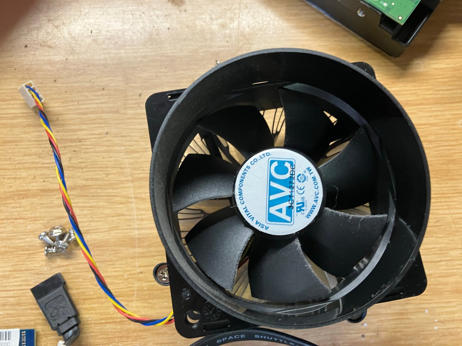 AVC CPU Koeler Ventilator - Gebruikt, Computers en Software, Computerkoelers, Ophalen, Gebruikt, Luchtkoeling