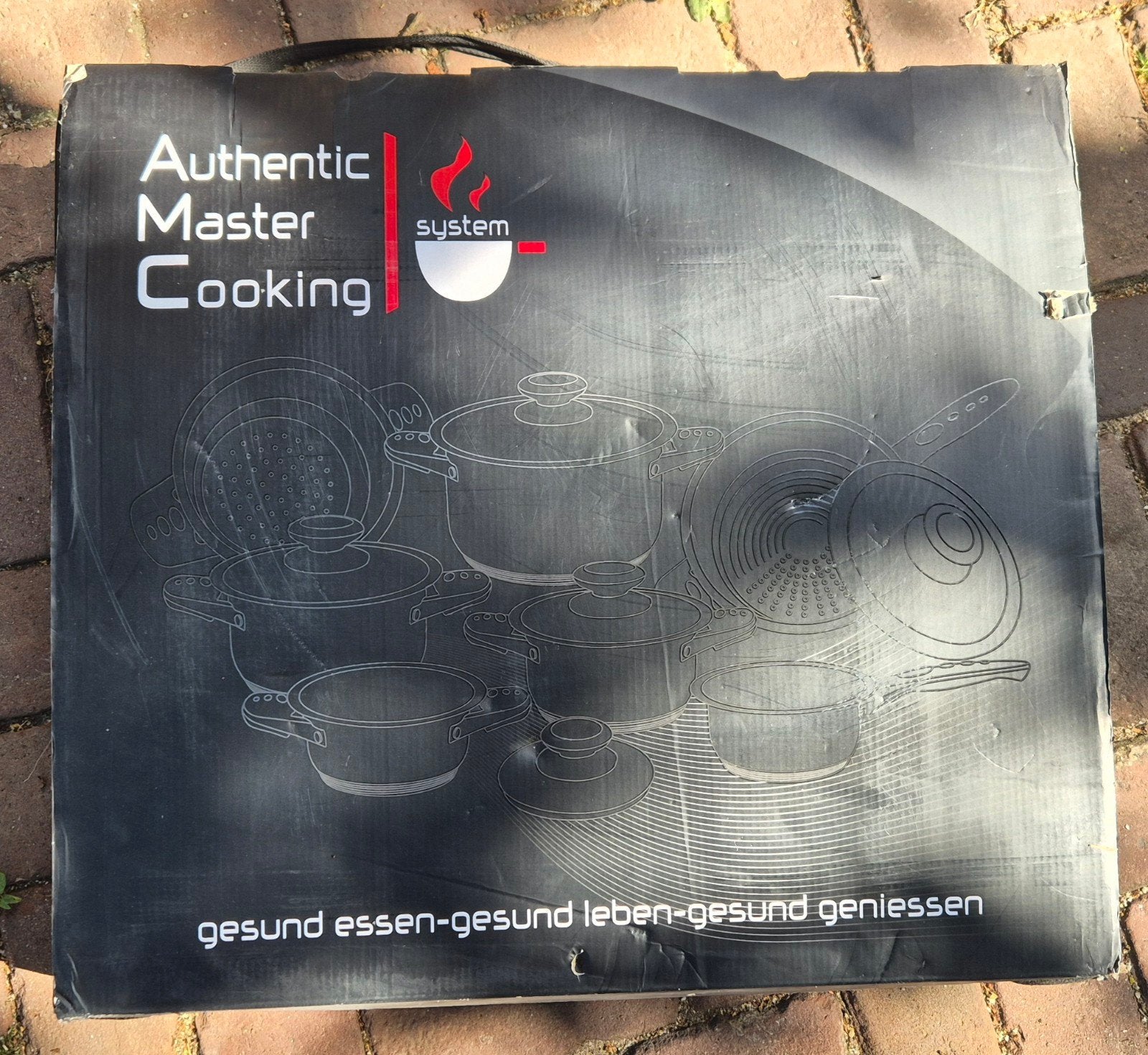 Authentic Master Cooking Pannenset - Nieuw in plastic!, Nieuw, Pannenset, Ophalen of Verzenden, Rvs