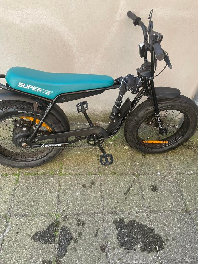 Super73 ZG Jet Black, Fietsen en Brommers, Gebruikt, 59 cm of meer, 30 tot 50 km per accu, Ophalen