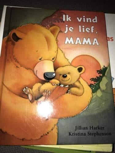 Ik vind je lief mama boek jillian harker zgan kleuters, Verzenden, Zo goed als nieuw, Fictie algemeen