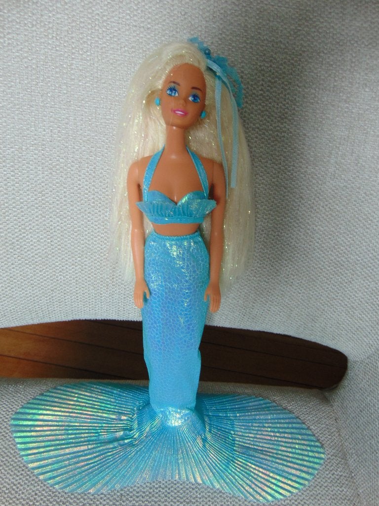 Barbie Mermaid 1991, Verzamelen, Ophalen of Verzenden, Gebruikt, Pop