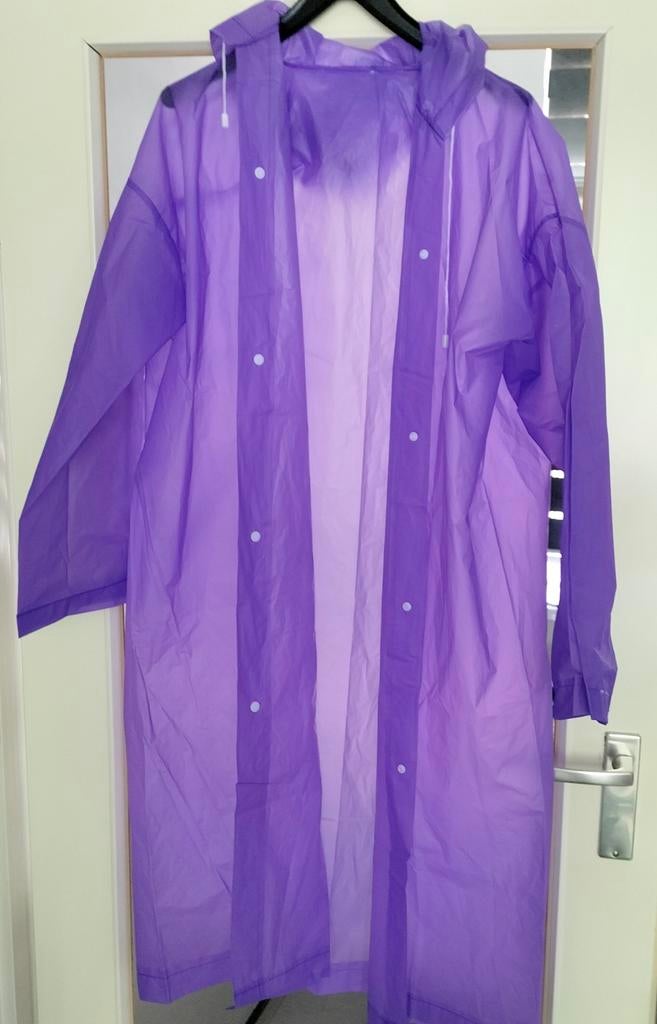 Regenjas dames, Kleding | Dames, Ophalen of Verzenden, Nieuw, Paars