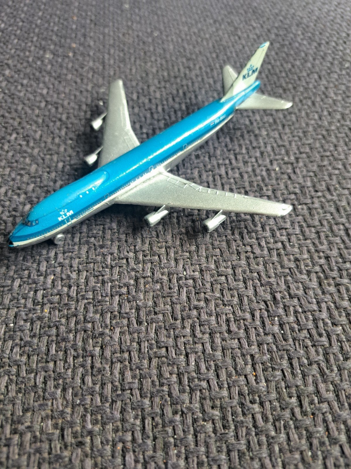 Schuco KLM vliegtuig boeing 747, Ophalen of Verzenden