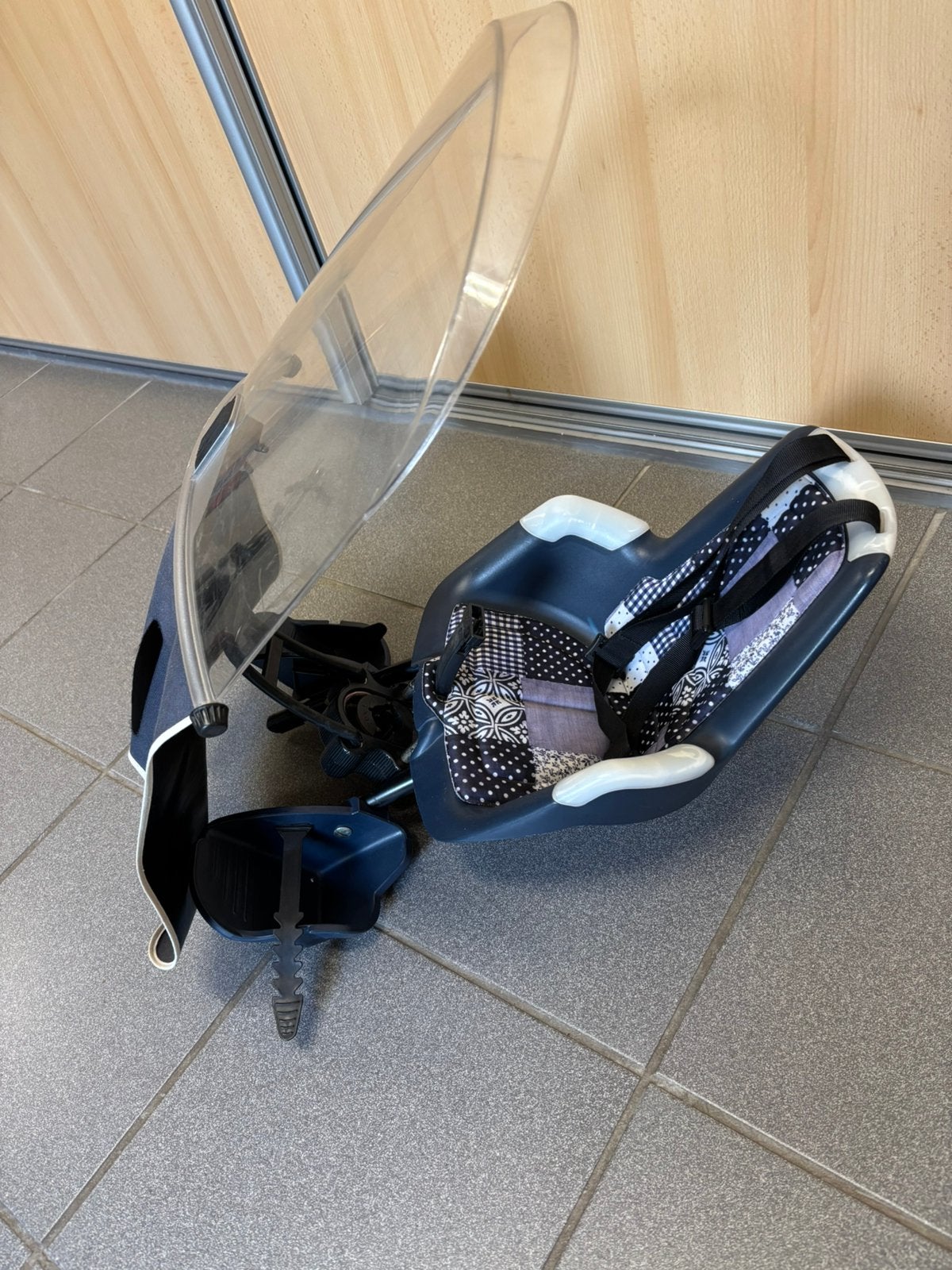 Fietsstoel, Ophalen, 0 t/m 18 kg, Voorzitje, Gebruikt