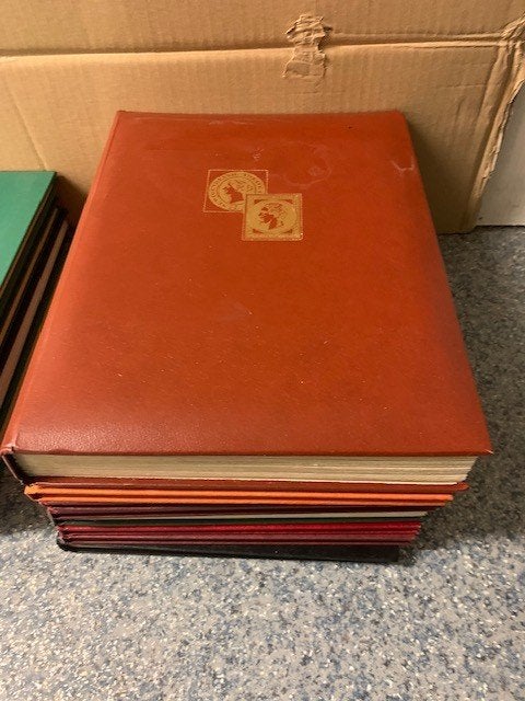 26stuks lege postzegel albums, Ophalen, Verzamelalbum