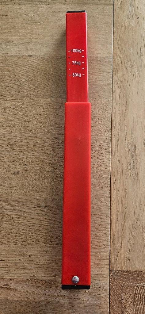 Kogeldrukmeter (ANWB), Ophalen, Nieuw