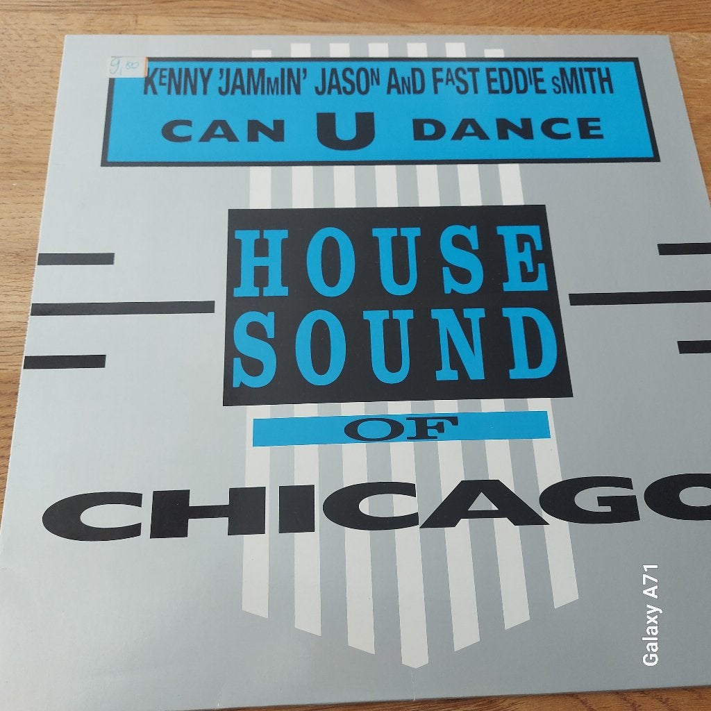 12"Maxisingel Kenny Jammin Jason & Fast Eddie - Can U Dance, Cd's en Dvd's, Vinyl | Dance en House, Gebruikt, House, Ophalen of Verzenden