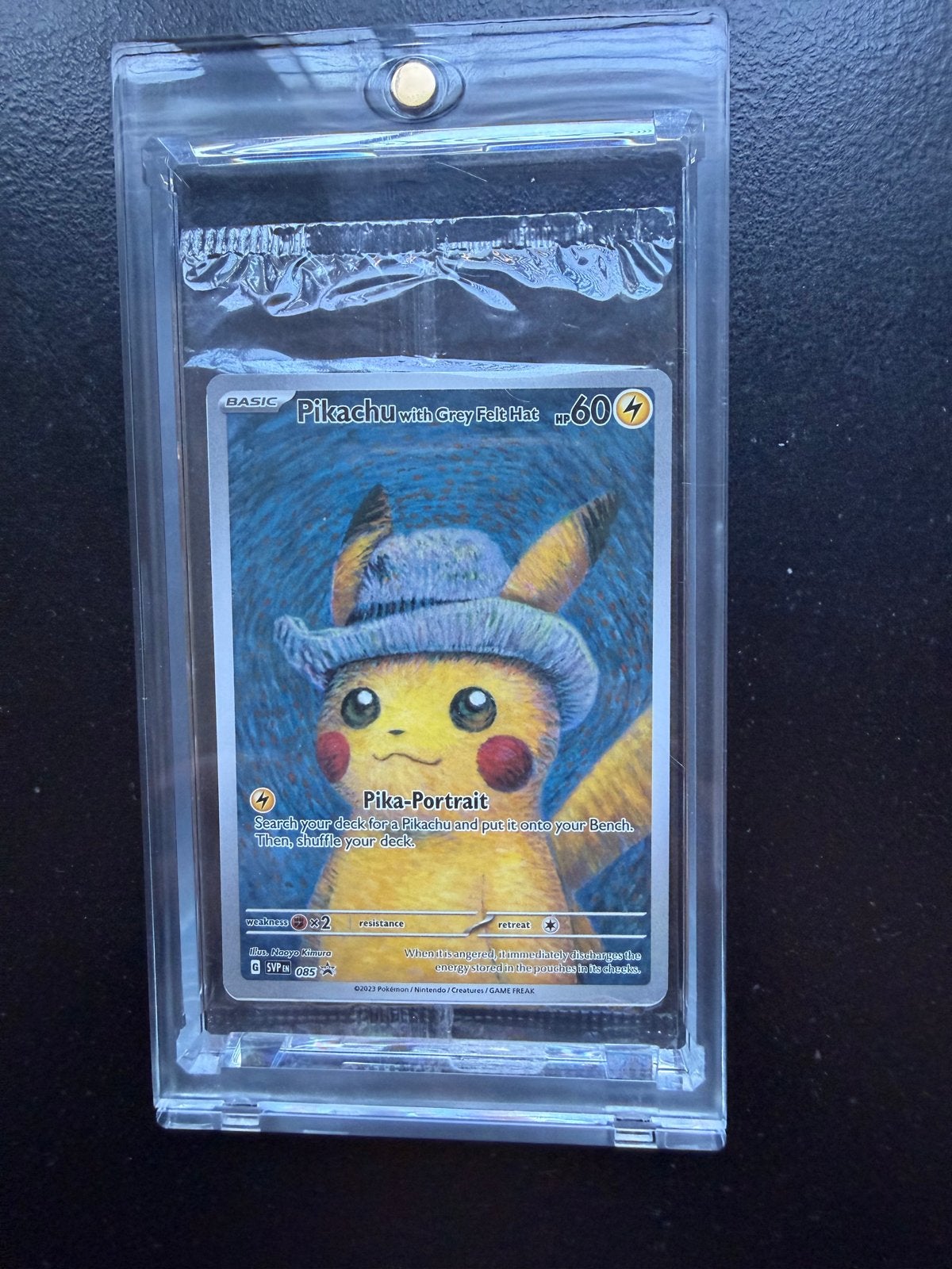 Pikachu van Gogh trade in mij voordeel One Piece of pokemon, Ophalen of Verzenden, Zo goed als nieuw, Losse kaart