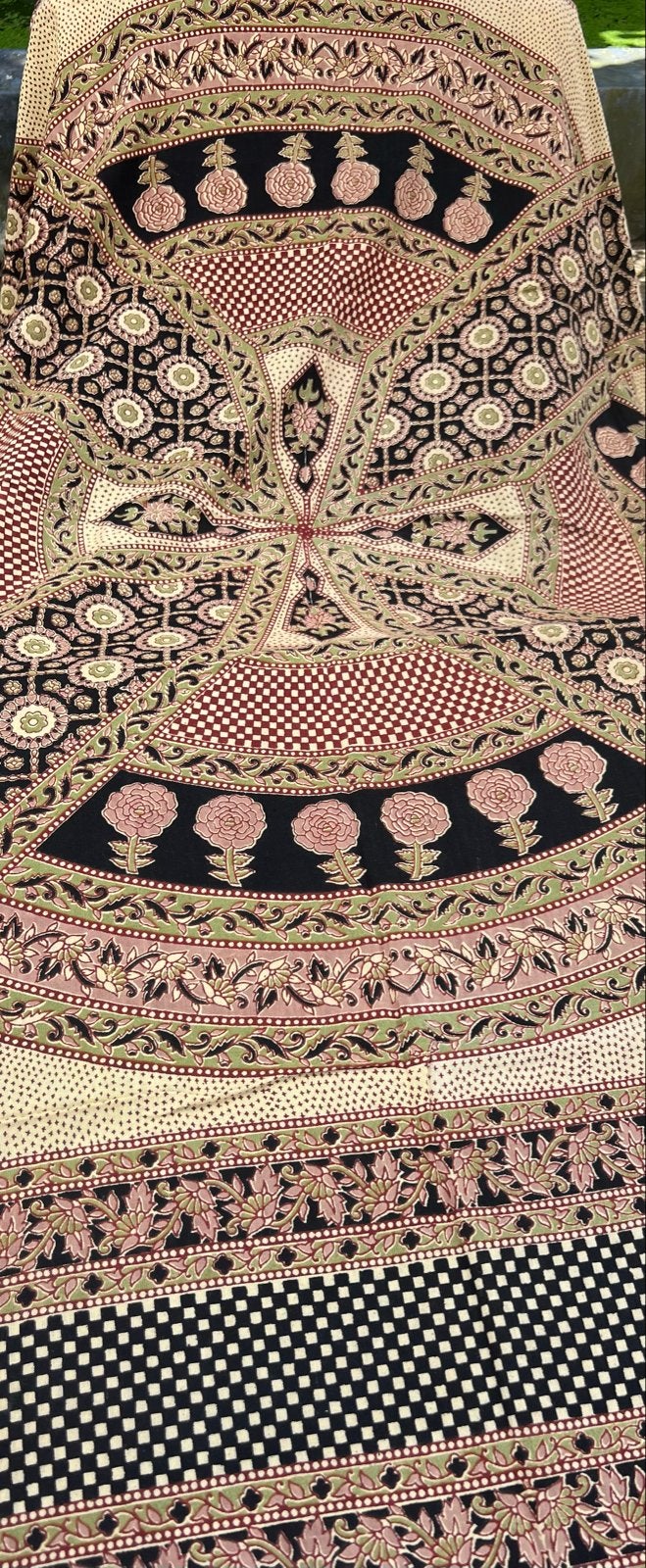 Tafelkleed met Oosters Patroon 270x130 cm, Overige kleuren, 120 cm of meer, Ophalen of Verzenden, Zo goed als nieuw