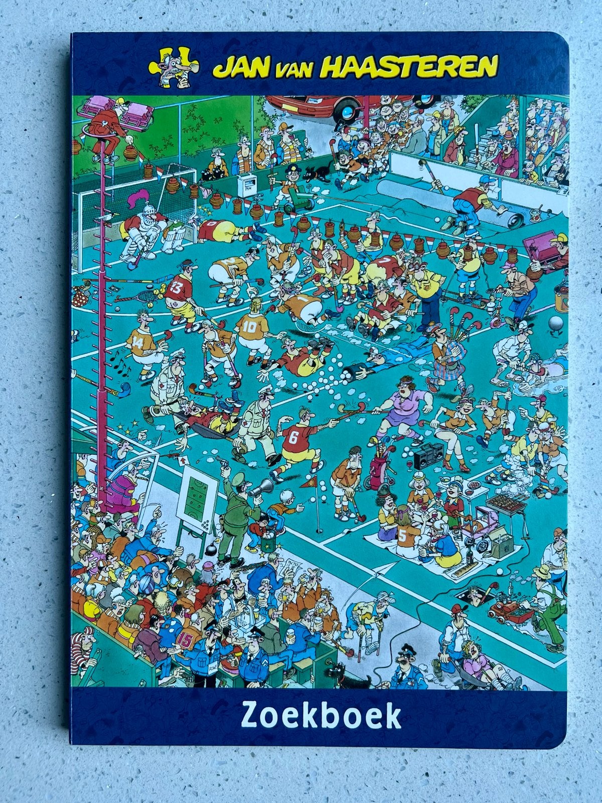 Jan van Haasteren zoekboek - dikke kartonnen bladen NIEUW, Boeken, Eén stripboek, Ophalen of Verzenden, Nieuw