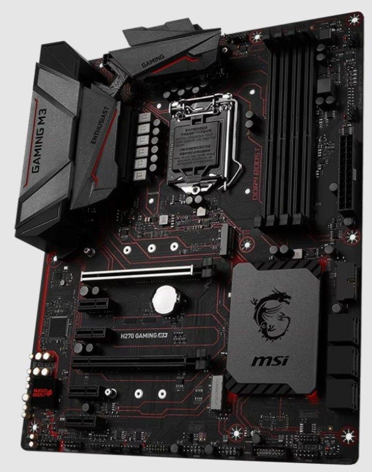 MSI H270 Gaming M3 Moederbord, LGA 1151, DDR4, Ophalen of Verzenden, Zo goed als nieuw