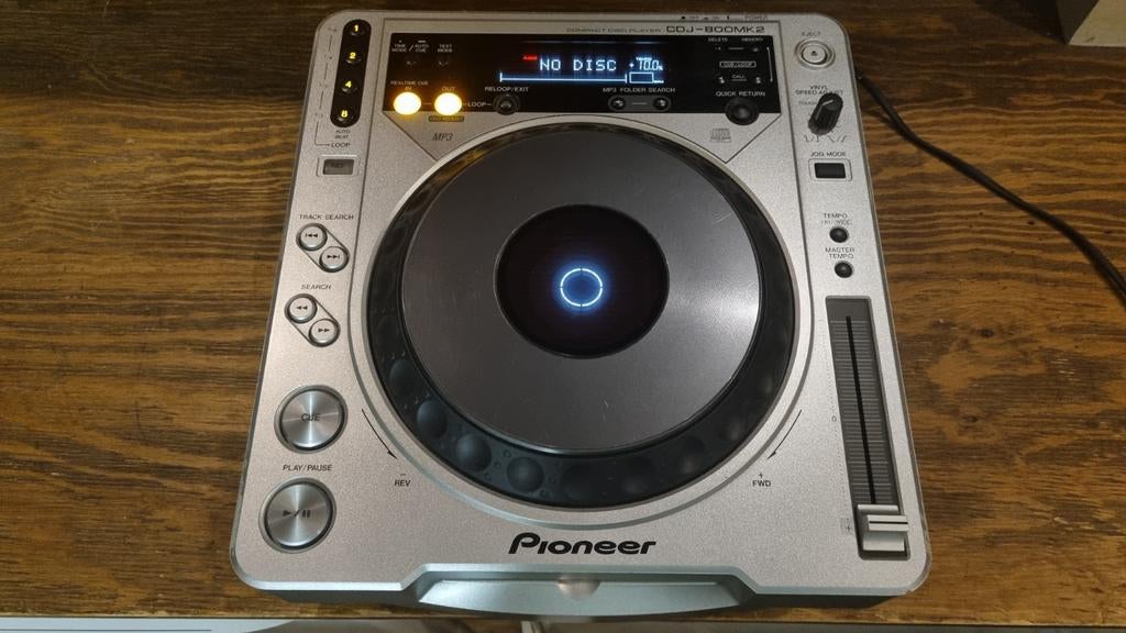 Pioneer CDJ-800 MK2 Error 8301 No Disk defect, Audio, Tv en Foto, Cd-spelers, Ophalen of Verzenden, Niet werkend, Pioneer