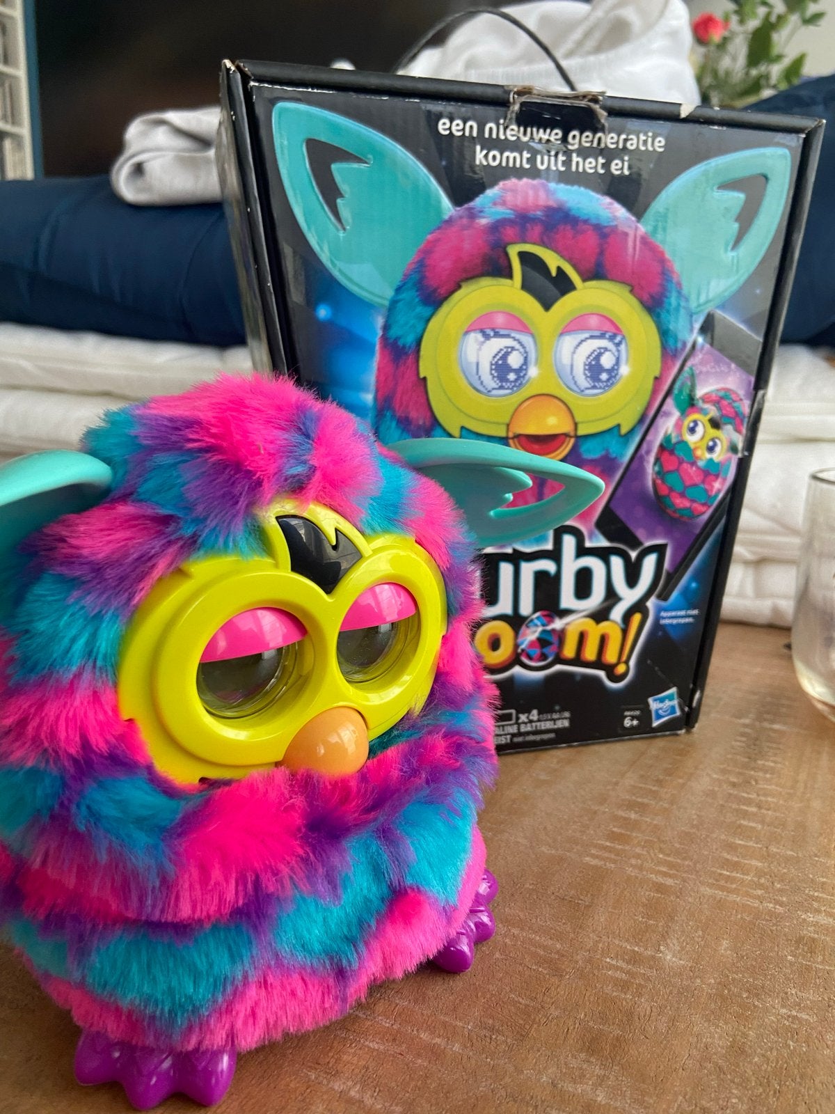 Furby Boom! Roze/Blauw - Zo goed als nieuw, Ophalen of Verzenden, Zo goed als nieuw, Jongen of Meisje