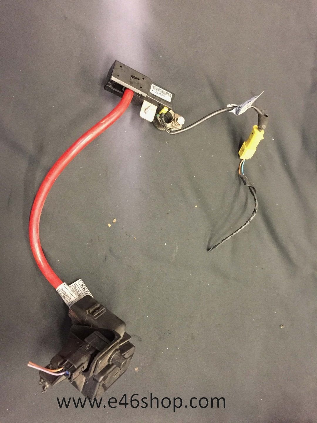 Accu plus pool klem met ongeval sensor BMW E46 316i 318i m43, Gebruikt, -, -, -