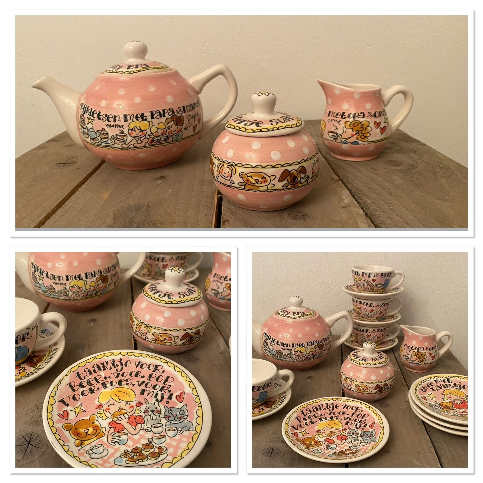 Blond Amsterdam pop & beer poppenservies - speelgoed servies, Ophalen, Zo goed als nieuw, Overige typen