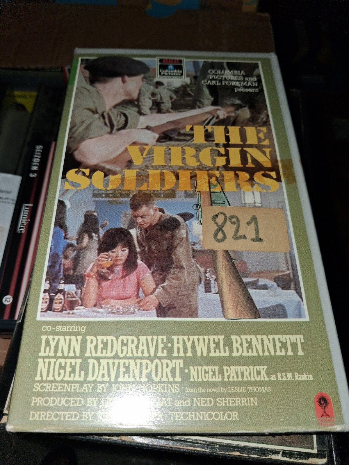Vhs ex-rental- The Virgin Soldiers, Vanaf 16 jaar, Ophalen of Verzenden, Gebruikt, Horror