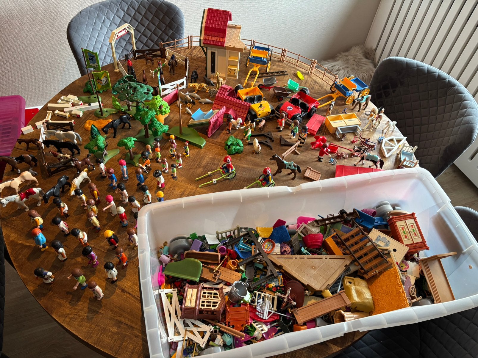 Grote partij Playmobil Country & Paarden (Incomplete sets), Ophalen, Gebruikt