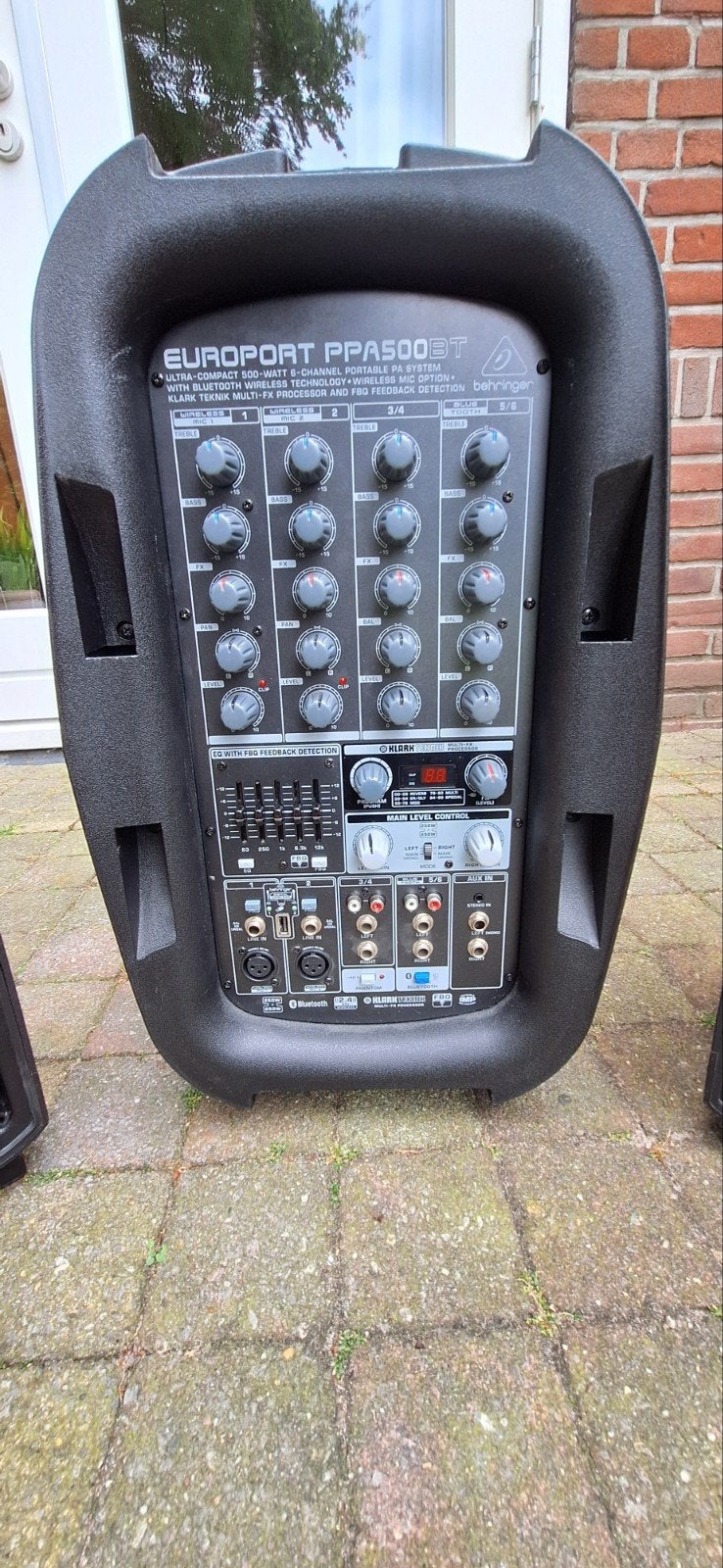 Behringer Europort PPA500BT Draagbare PA Systeem, Audio, Tv en Foto, Luidsprekers, Gebruikt, Party speaker, Bluetooth, Ophalen