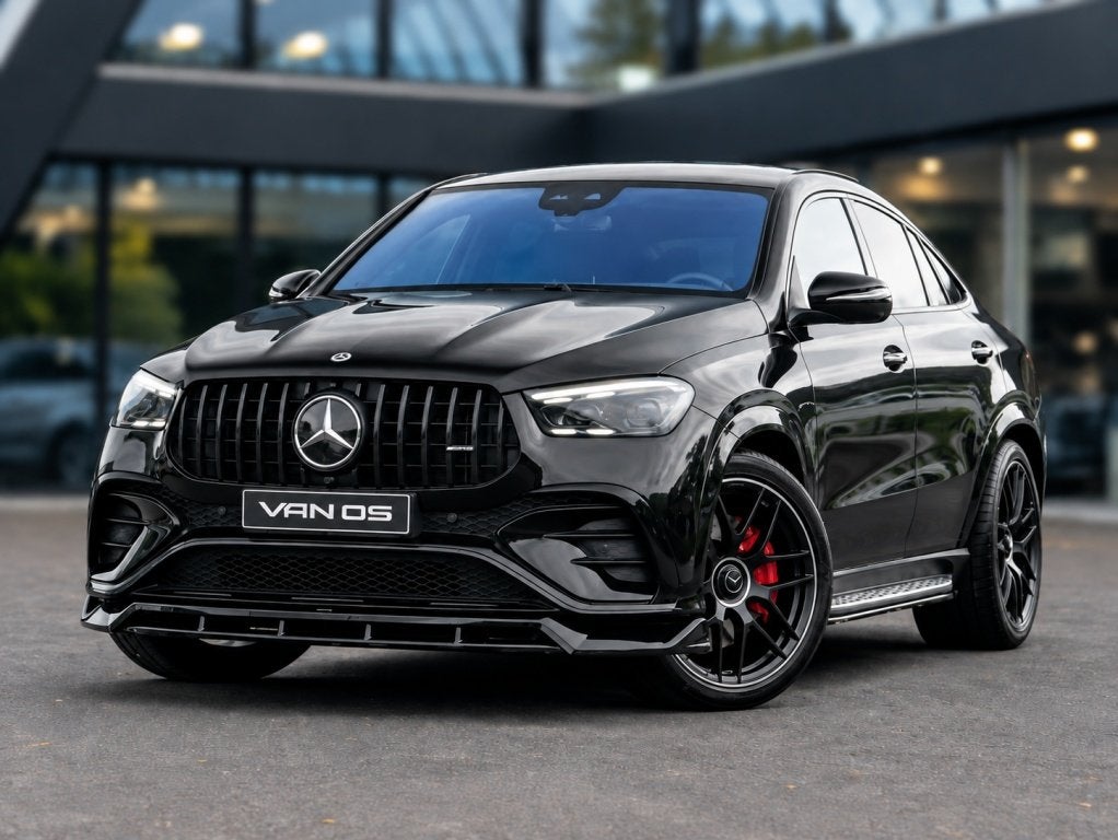 Mercedes-Benz GLE GLE 450D 4MATIC coupé | AMG Line Premium, Auto's, 12 maanden, Gebruikt, 368 pk, Zwart