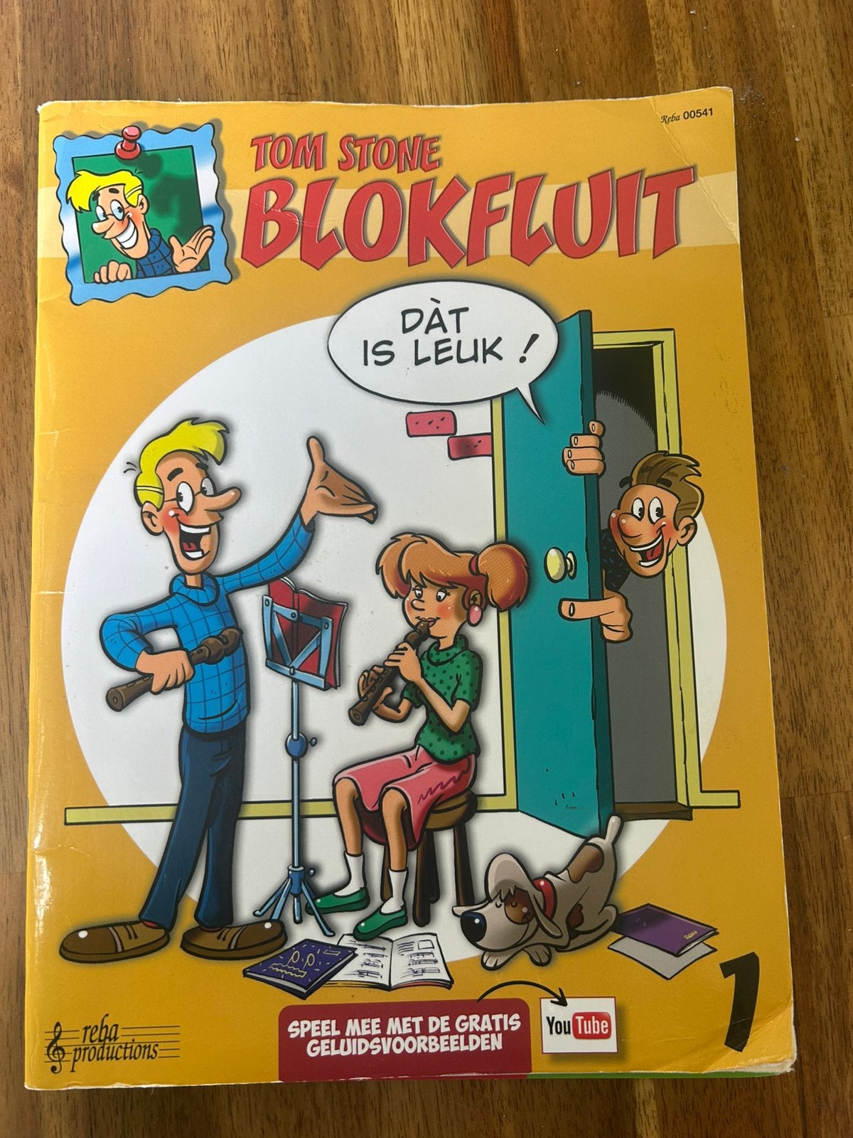 Tom Stone blokfluitboek (deel 1), Muziek en Instrumenten, Bladmuziek, Ophalen of Verzenden, Zo goed als nieuw, Artiest of Componist
