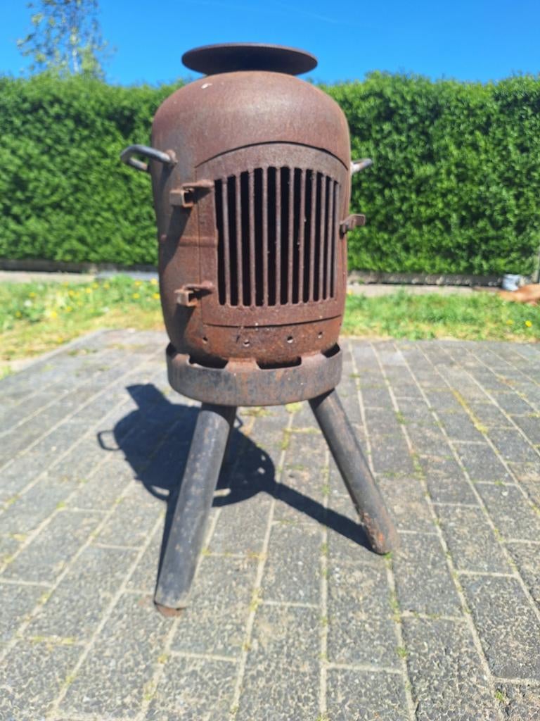 Robuuste kachel / Terrashaard, Tuin en Terras, Ophalen, Gebruikt, Vuurton