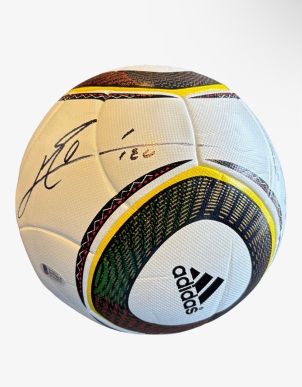 WK Bal 2010 gesigneerd door Lionel Messi (Beckett COA), Ophalen of Verzenden, Zo goed als nieuw, Bal