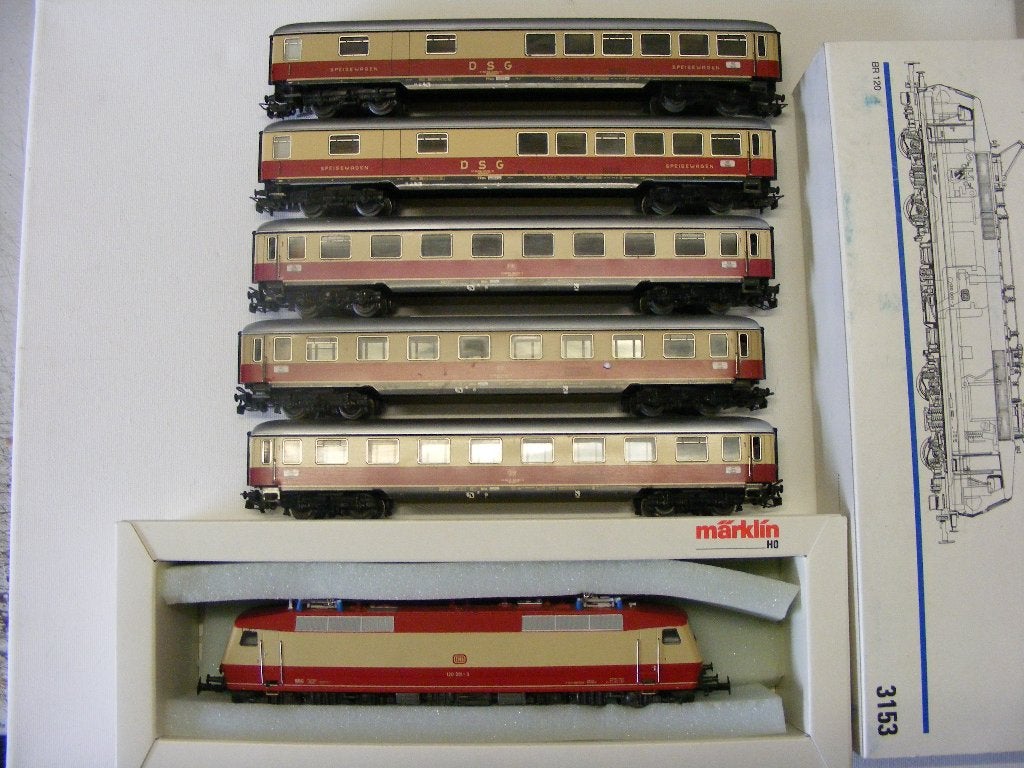 marklin TEE TREIN STEL, Wisselstroom, Ophalen of Verzenden, Analoog, Märklin