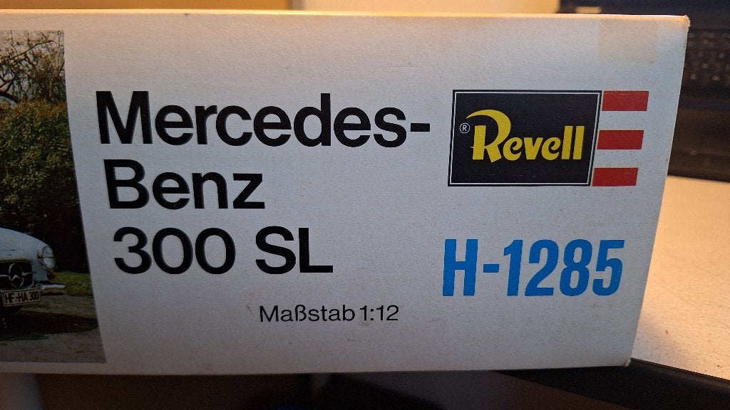 revell H1285 Mercedes SL300  bouwpakket 1/12 !!, Gebruikt, Auto, Revell, Groter dan 1:32