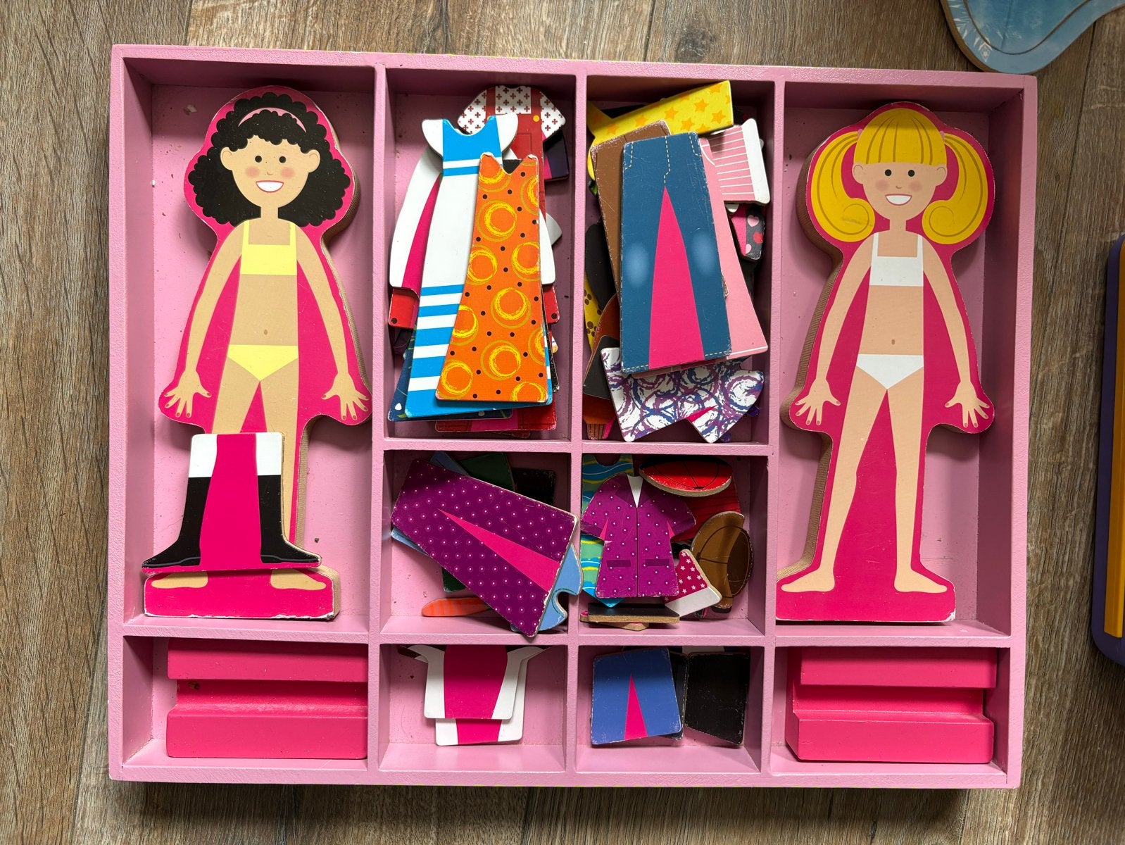 Melissa & Doug Magnetische Aankleedpoppen Set, Ophalen, Gebruikt, Knutselen