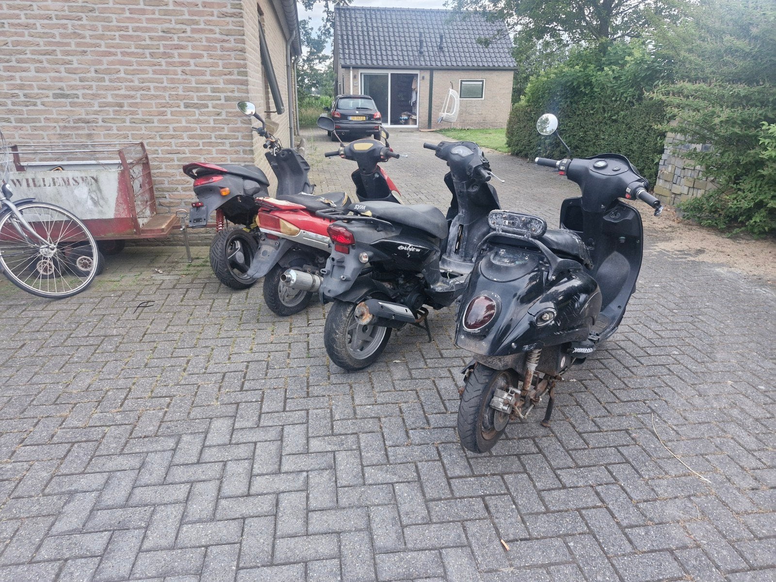 Loop of sloop scooters 4 stuks, Ophalen of Verzenden, Gebruikt, Overige typen, Overige merken