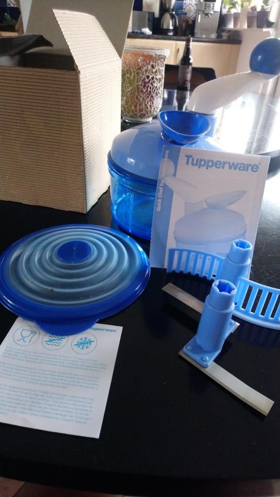 Nieuwe Tupperware icemaker, Ophalen of Verzenden, Nieuw, Blauw, Overige typen