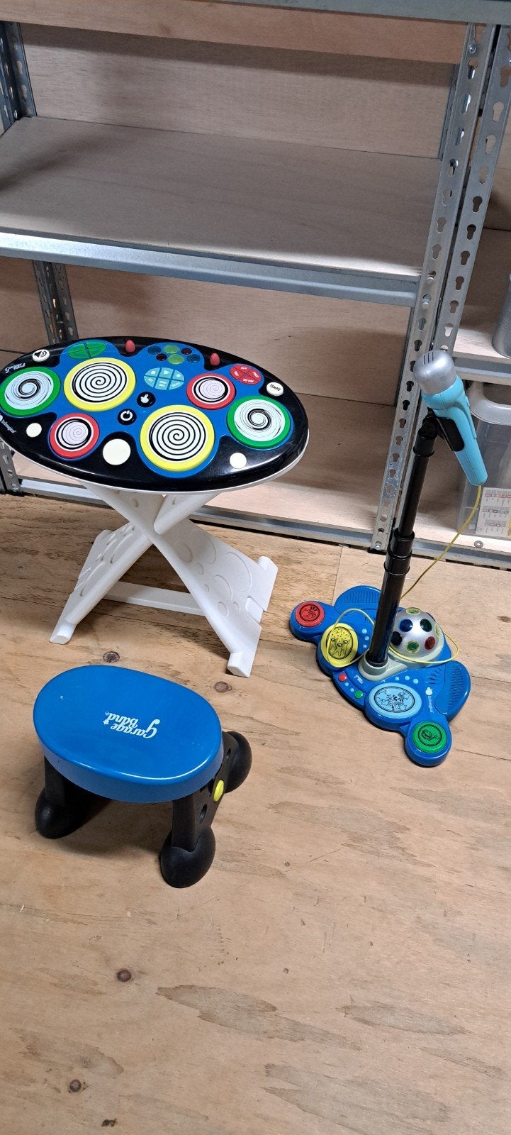 kinder drumstel en microphone, Ophalen, Jongen of Meisje