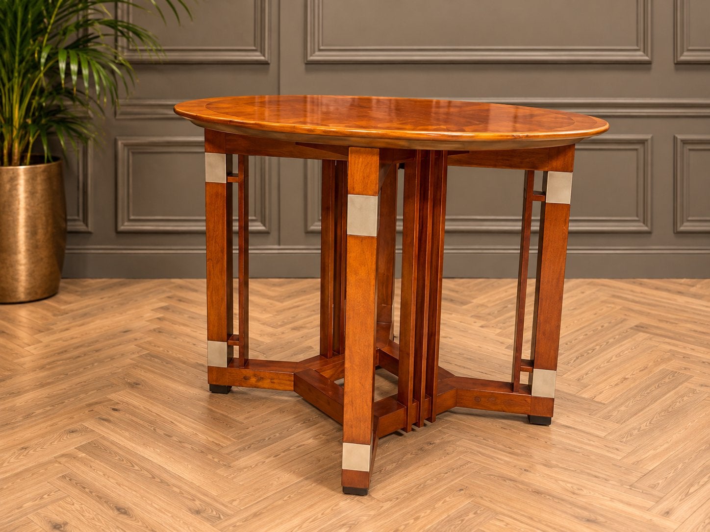 Schuitema Decoforma Bijzettafeltje - Designklassieker !!, Ophalen of Verzenden, Zo goed als nieuw, Rond, Minder dan 55 cm