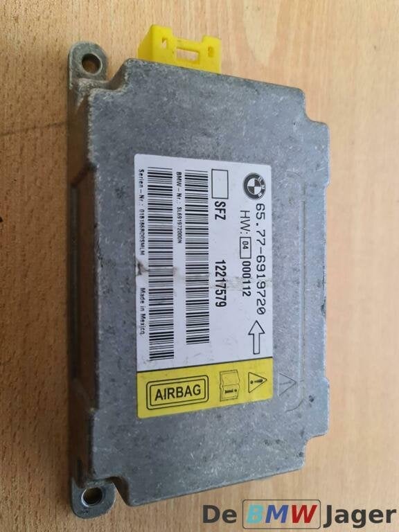 Airbag sensor BMW 7-serie E65 65776919720, Gebruikt, Ophalen of Verzenden, BMW, BMW
