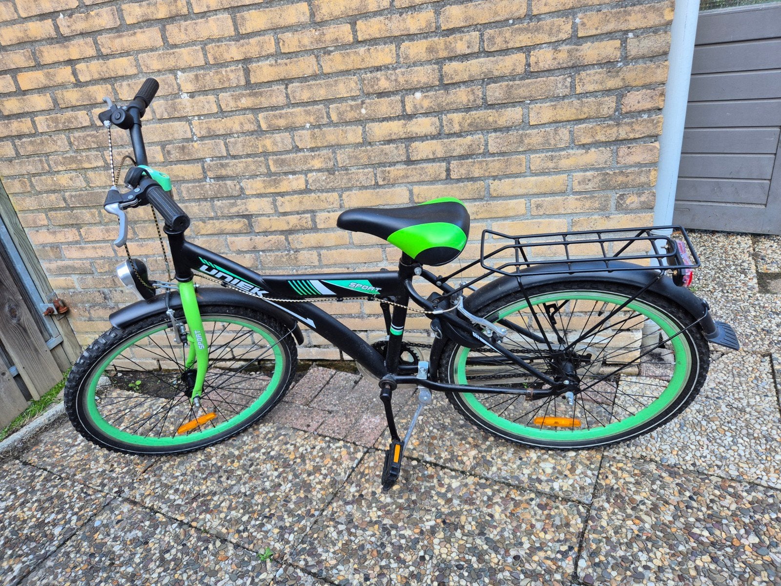 Jongensfiets 24 inch, Ophalen, Terugtraprem, Uniek, Handrem