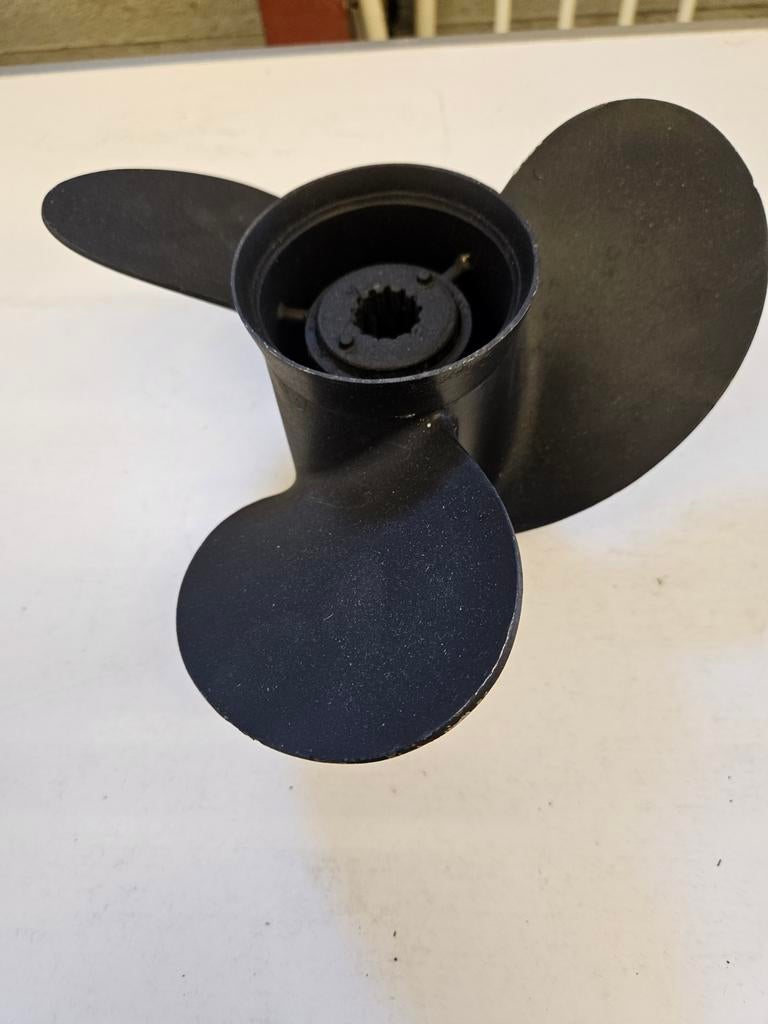 Aluminium 3-blads buitenboordmotor propeller, Ophalen of Verzenden, Gebruikt, Motor en Techniek