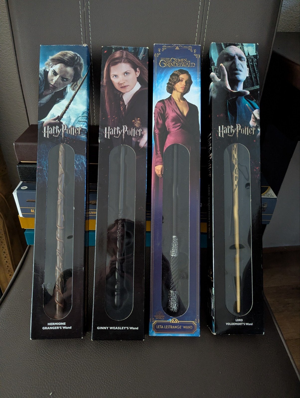 Noble Collection Harry Potter wands toverstaf, Ophalen of Verzenden, Zo goed als nieuw, Actiefiguurtje
