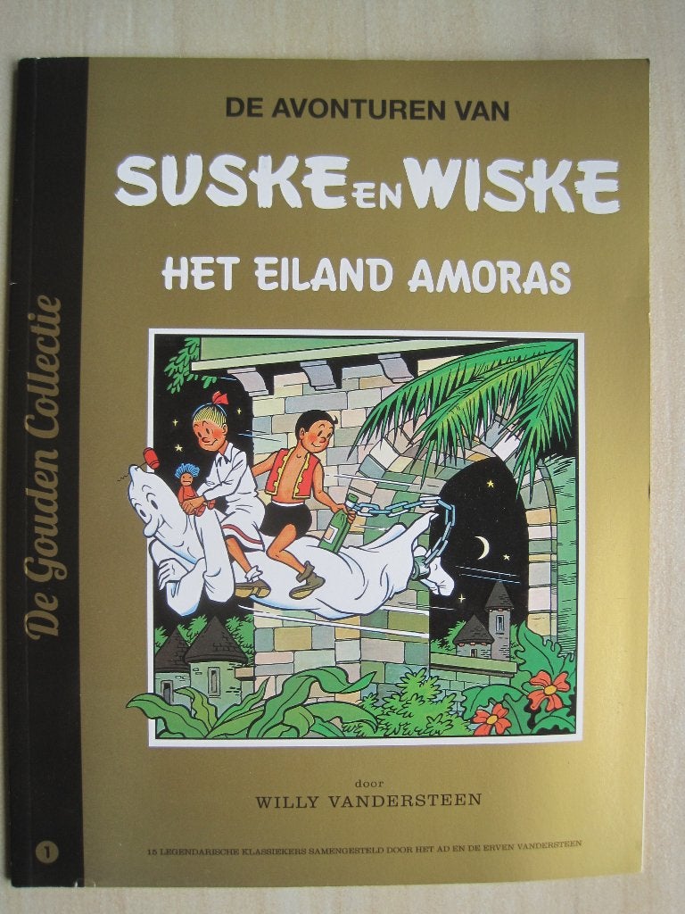 060 - Het Eiland Amoras - Suske en Wiske - Willy Vandersteen, Verzenden, Willy Vandersteen, Eén stripboek, Zo goed als nieuw