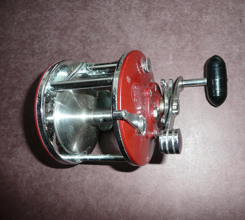 20 x werphengel molen Fishing Reel (paar vintage):, Watersport en Boten, Ophalen of Verzenden, Zo goed als nieuw, Molen