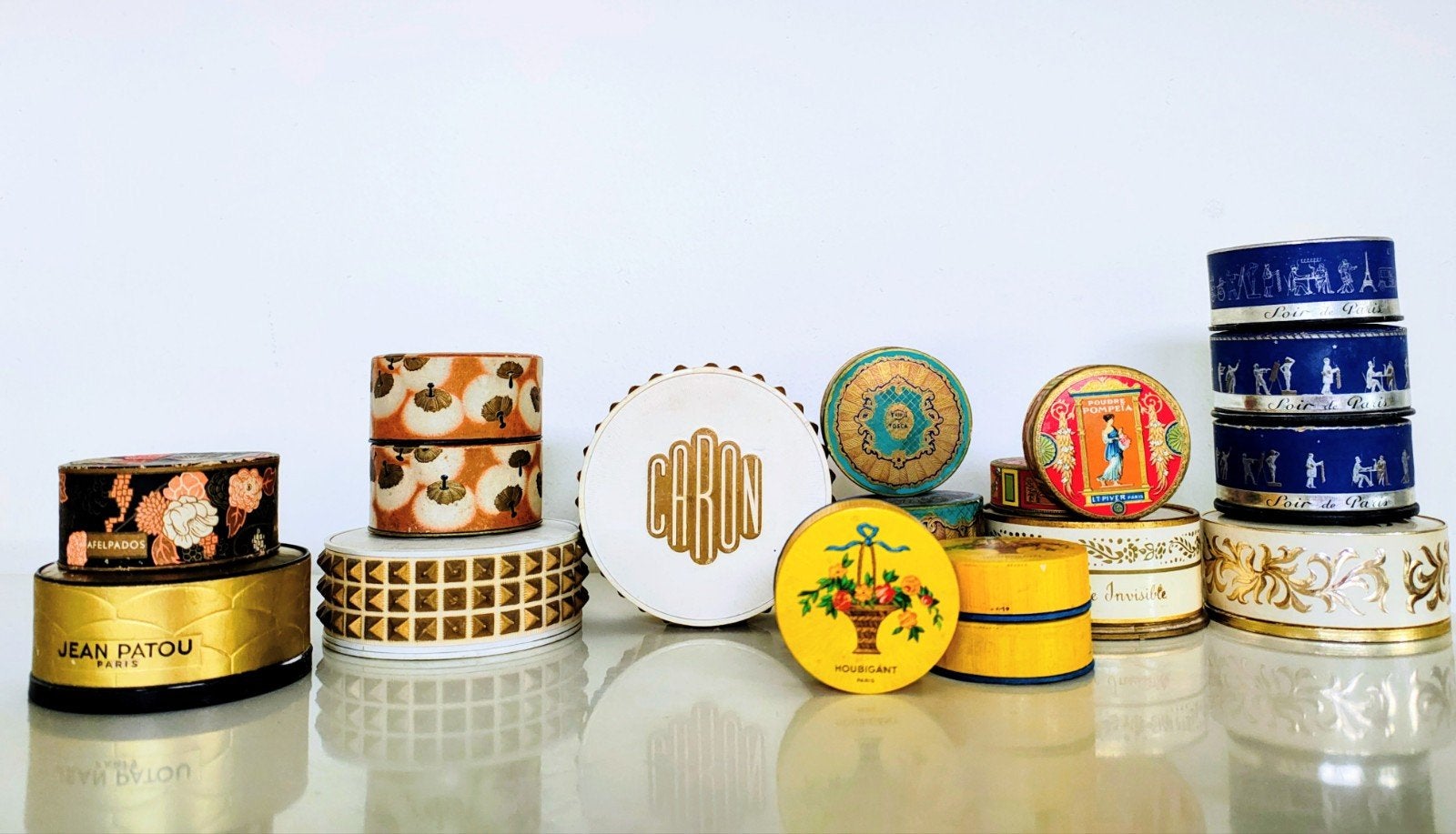 Vintage Poederdoosjes Collectie - Diverse Merken, Verzenden