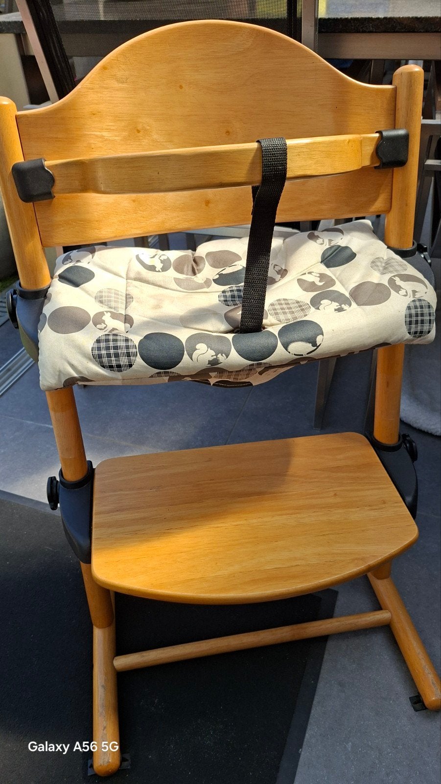Houten kinderstoel, Ophalen, Gebruikt, Overige typen, Aanschuifbaar