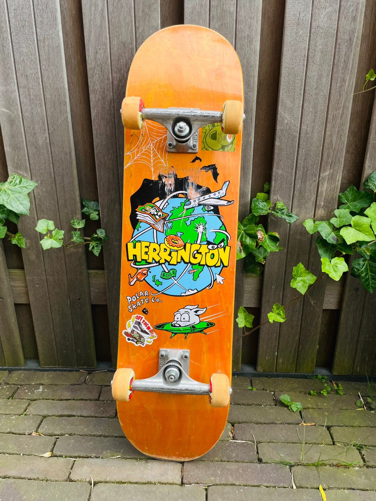 Polar Skate Co. Aaron Herrington Planet skateboard, Ophalen, Gebruikt
