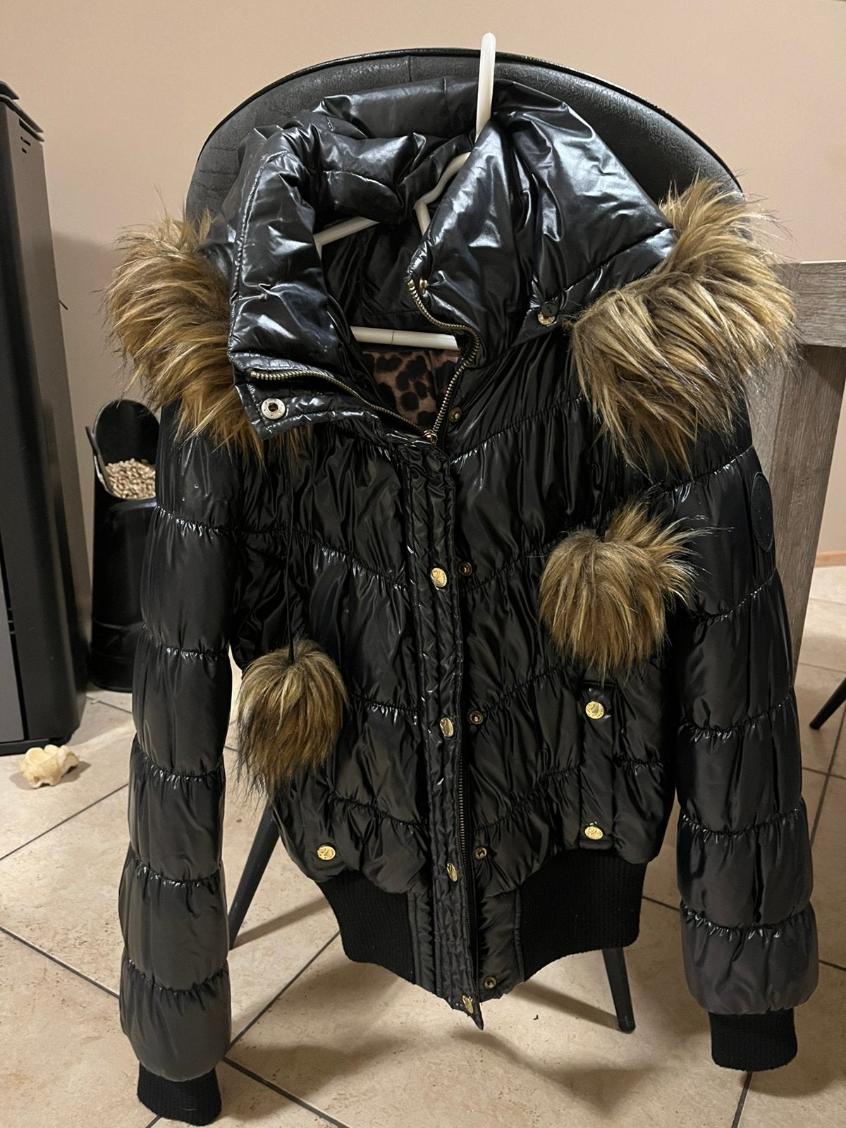 Kinder jas coolcat maat M, Kleding | Dames, Ophalen of Verzenden, Gedragen, Maat 34 (XS) of kleiner, Zwart