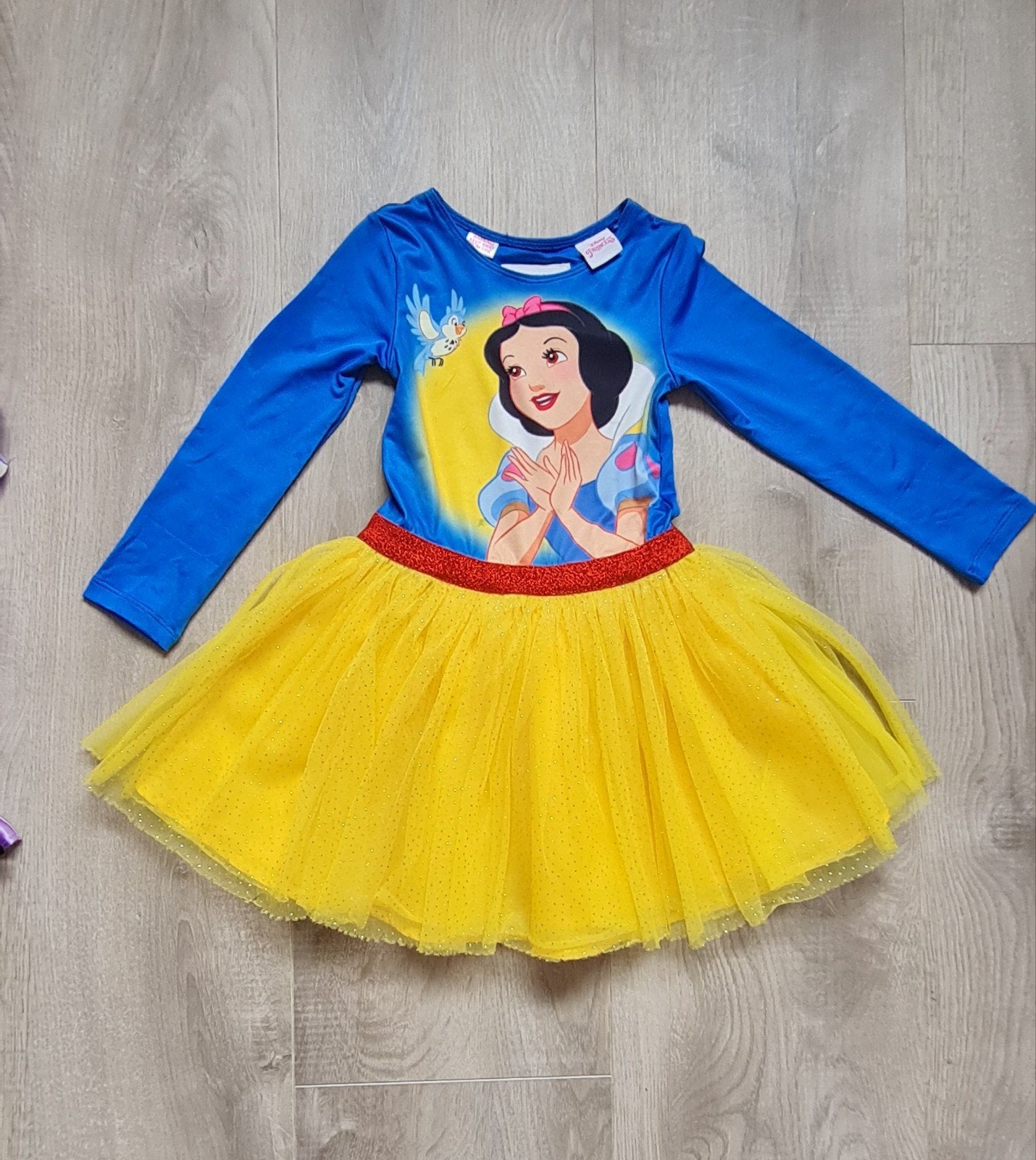 Disney Sneeuwwitje Verkleedjurk Maat 4-5 Jaar (valt klein), Ophalen of Verzenden, Gebruikt, 110 t/m 116, Meisje
