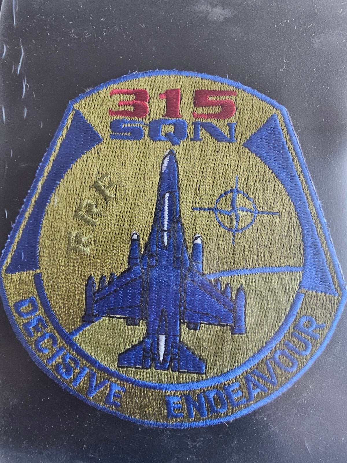 315 squadron, Ophalen of Verzenden, Zo goed als nieuw, Patch, Badge of Embleem