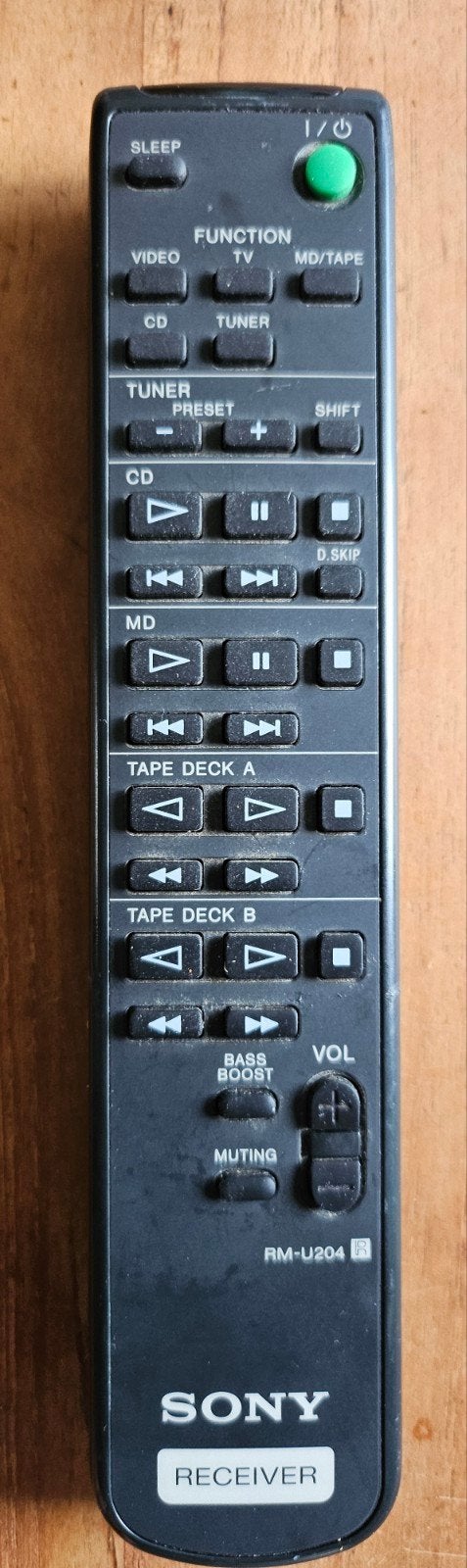 Sony RM-U204 afstandsbediening (origineel), Ophalen of Verzenden, Refurbished, Origineel, Tv