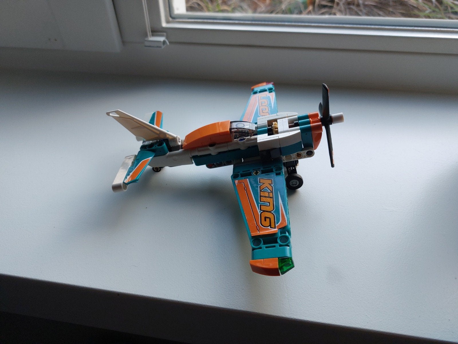 LEGO Technic Racevliegtuig 42117 - Compleet met boekje, Ophalen, Lego, Inclusief instructies, Zo goed als nieuw