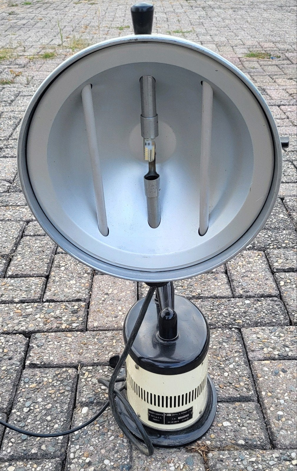 Vintage Gezichtsbruiner / Kwarts lamp Hanau PL18, Ophalen, Gebruikt, Gezichtsbruiner, Minder dan 10 lampen